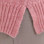 La Marey Roll Neck Solid Jumper (Size XXL) - Dusty Pink Color