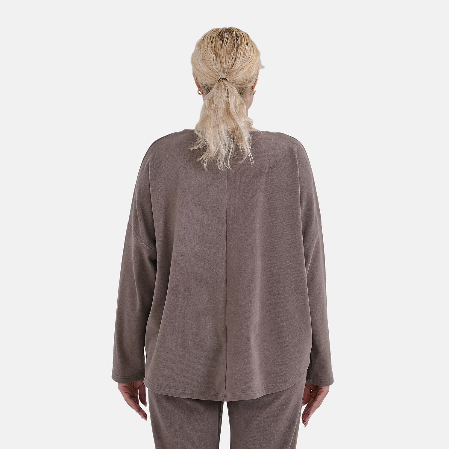 La Marey Soft Casual Top - Cappuccino