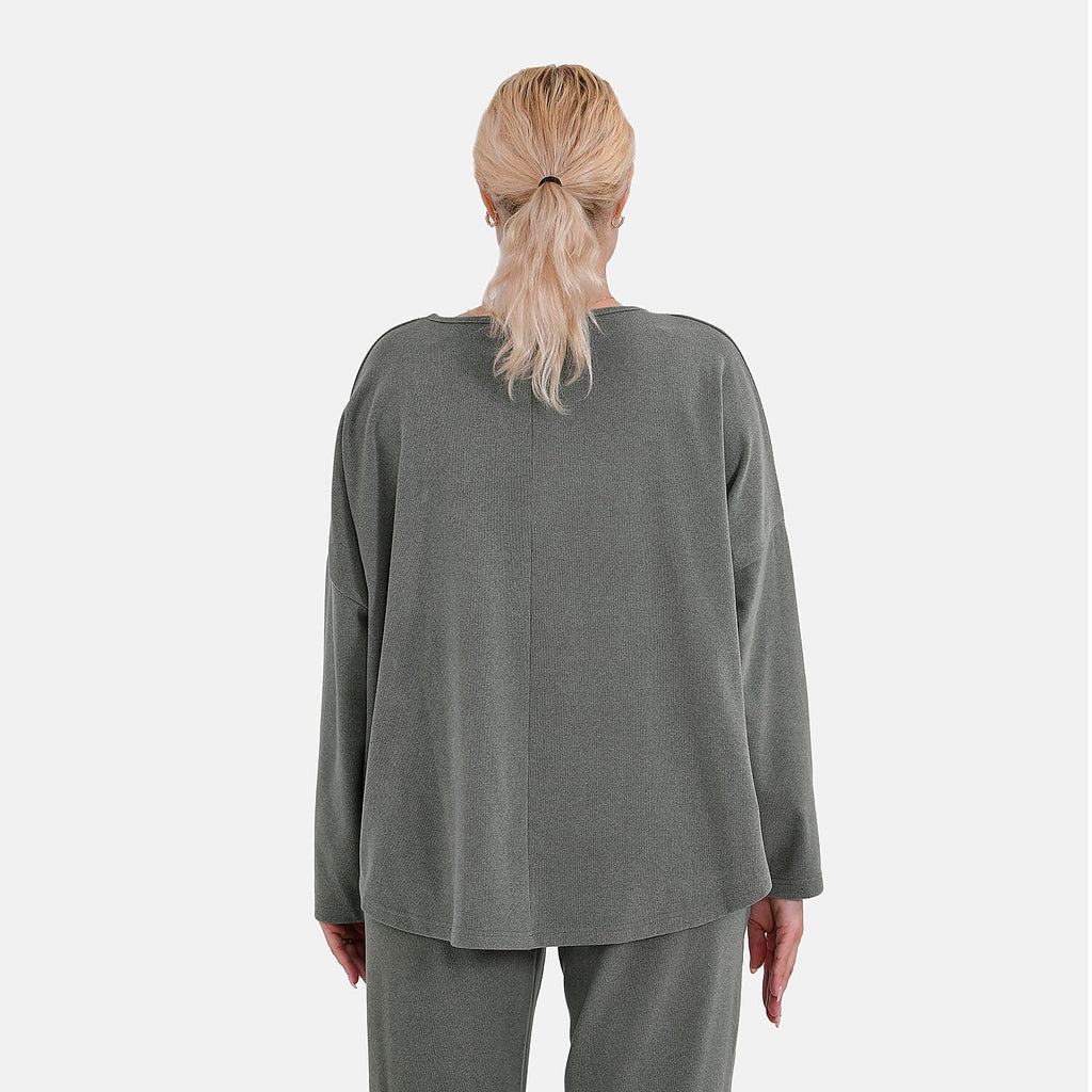 La Marey Soft Casual Top - Green