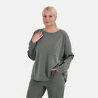 La Marey Soft Casual Top - Green
