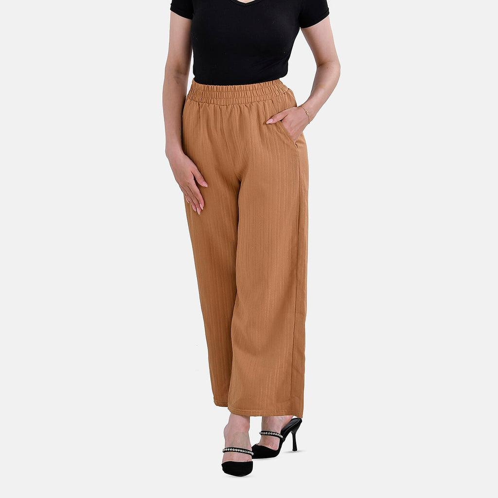 La Marey Swirl Jean and Pant-Trouser (Size L, 16 to 18) - Black & White & Black