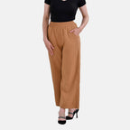 La Marey Swirl Jean and Pant-Trouser (Size XL, 20 to 22) - Black & White & Black