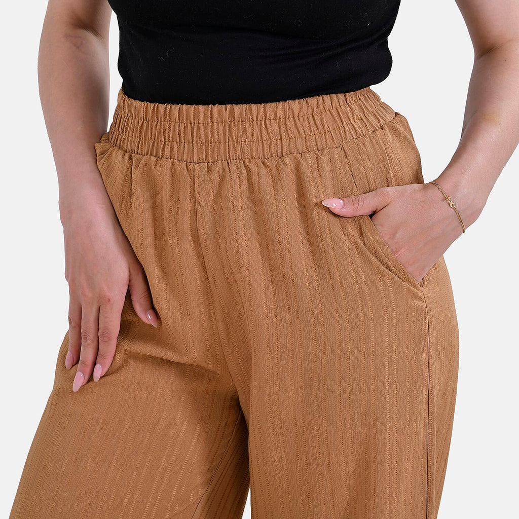 La Marey Swirl Jean and Pant-Trouser (Size XL, 20 to 22) - Black & White & Black