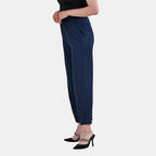 La Marey Swirl Jean and Pant-Trouser (Size XL, 20 to 22) - Blue