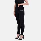 La Marey Pantone Trousers with Zipper (Size L) - Black