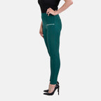 La Marey Pantone Trousers with Zipper (Size L) - Green