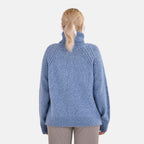 La Marey Roll Neck Jumper (Size M) - Grey