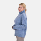 La Marey Roll Neck Jumper (Size M) - Grey