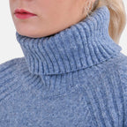 La Marey Roll Neck Jumper (Size M) - Grey