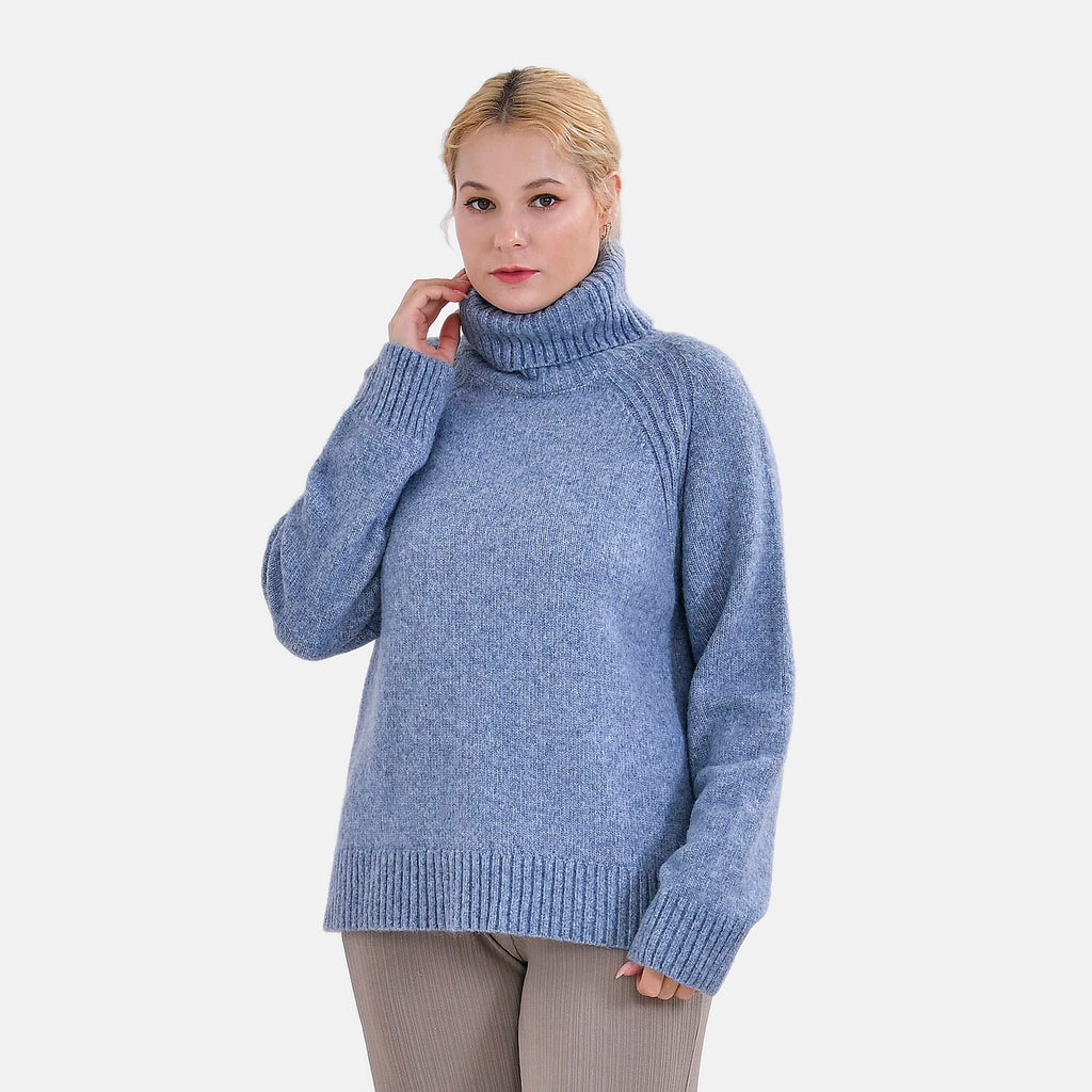 La Marey Roll Neck Jumper (Size 20 to 22) - Grey