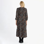 La Marey Soft Touch Knitted Shirred Dress (Size M) - Black