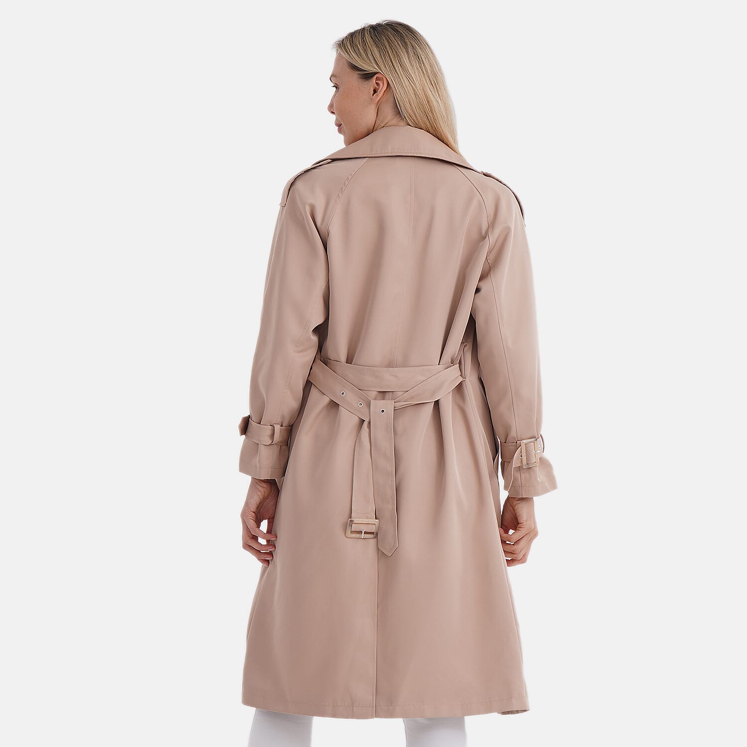 THE SHOWSTOPPER OFFER- - Maisi Trench Coat (Size S) - Beige