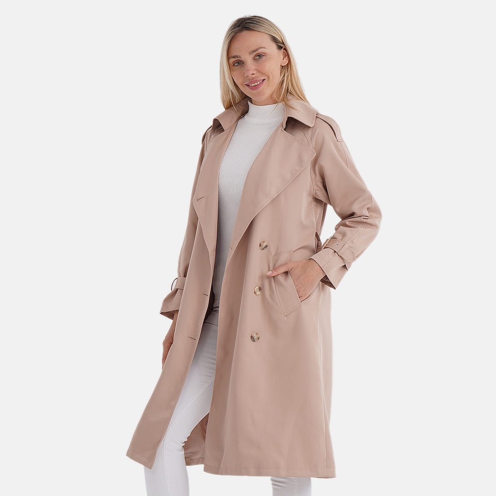 THE SHOWSTOPPER OFFER- - Maisi Trench Coat (Size S) - Beige
