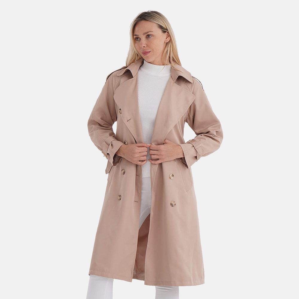 THE SHOWSTOPPER OFFER- - Maisi Trench Coat (Size S) - Beige