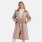 THE SHOWSTOPPER OFFER-- - Maisi Trench Coat (Size XL) - Beige