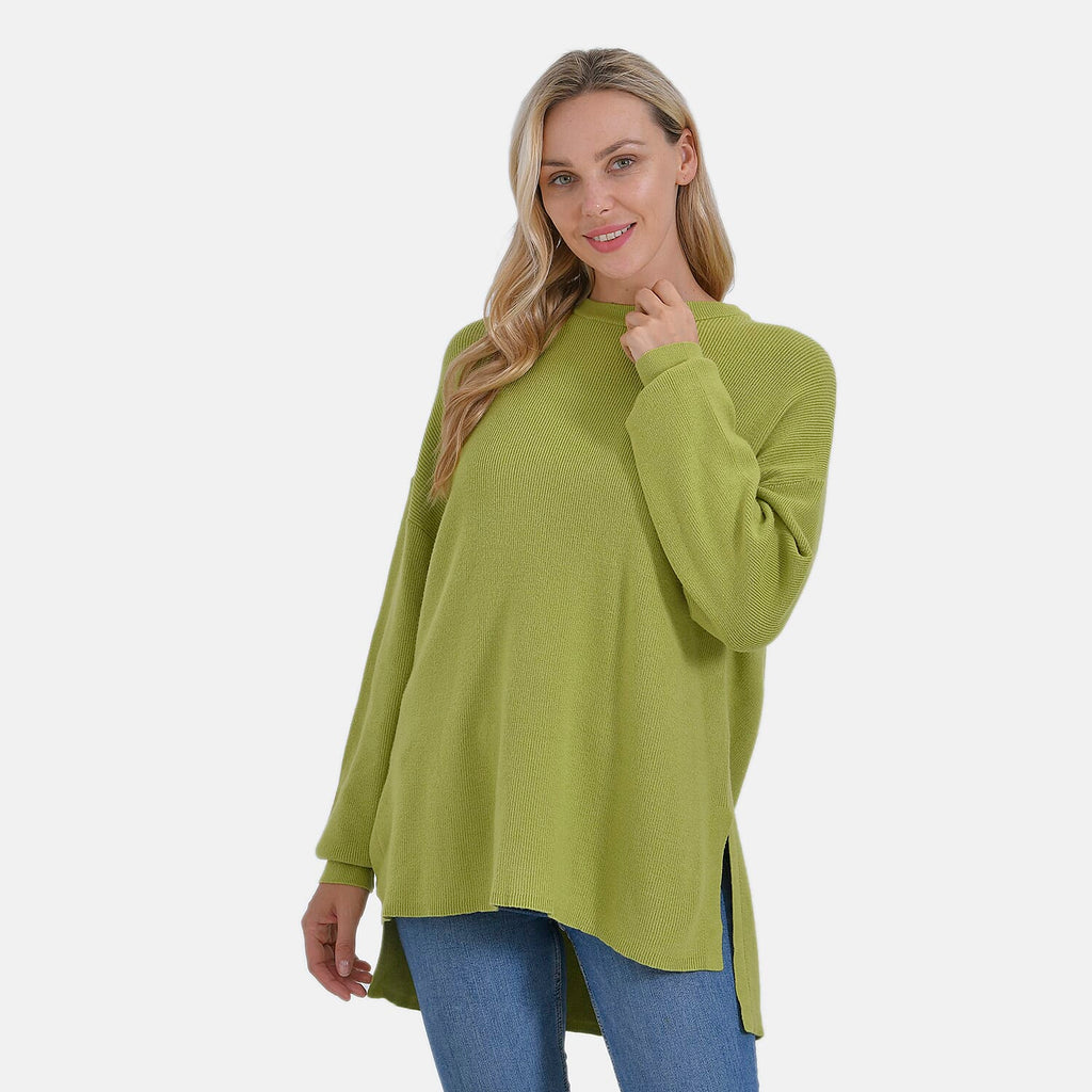 La Marey Balloon Sleeve Jumper (Size S) - Green