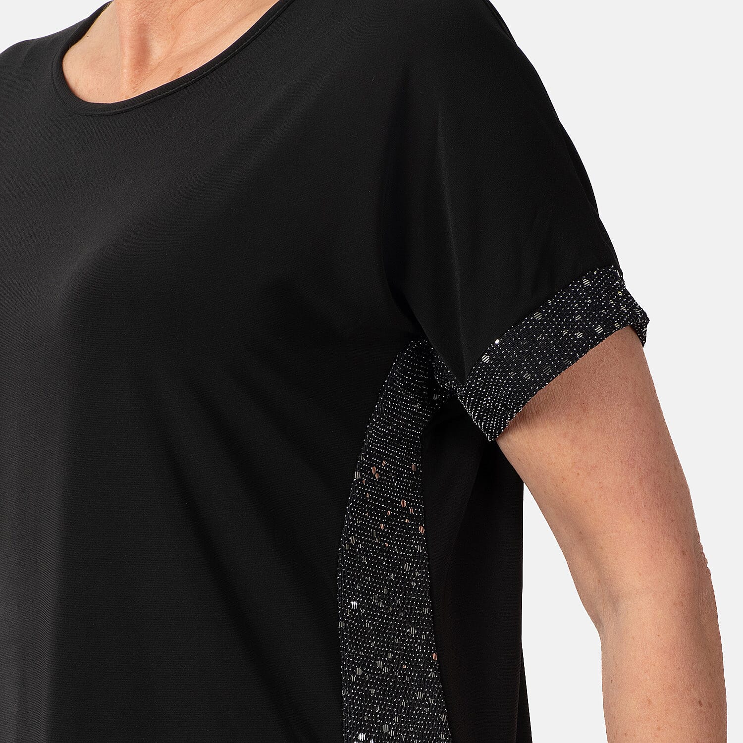 La Marey Day to Night Top (Size L)  - Black