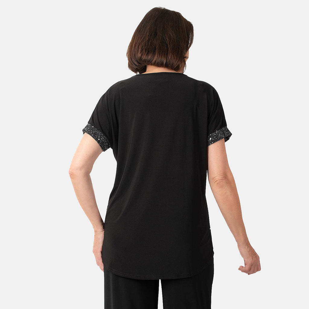 La Marey Day to Night Top (Size XL)  - Black