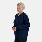 La Marey Polo Jumper (Size 12 to 14) - Navy