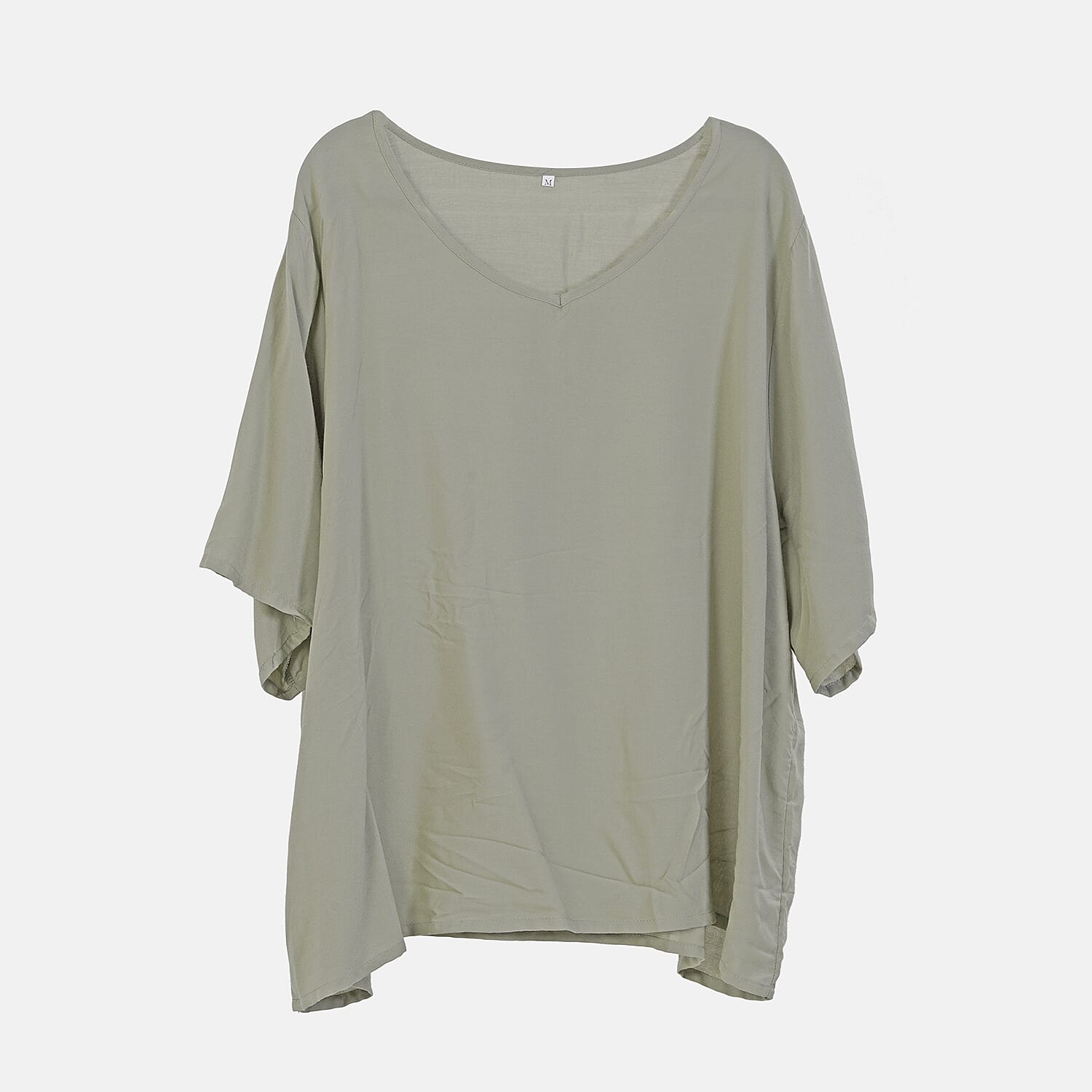 LA MAREY Loungewear Sets (Short Sleeves Top with Printed Trousers)  - Green (Size M)