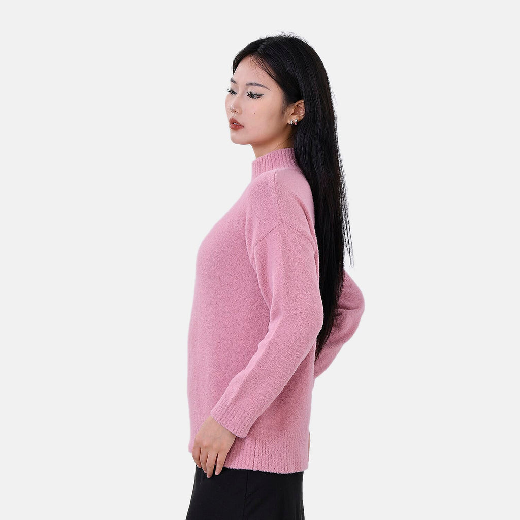La marey  Alpaca-Like Feel Sweater (Size L 16-18) Dusty Pink