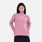 La marey  Alpaca-Like Feel Sweater (Size S 8-10) Dusty Pink