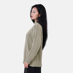 La marey  Alpaca-Like Feel Sweater (Size S 8-10) Olive Green