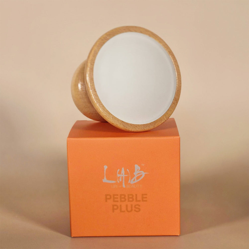 Beauty March-End Madnes Deals-Lab Life Beauty Double Sided Pebble Plus - Bladeless Hair and Dry Skin Removal