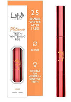 Lab Life Beauty Teeth Whitening Pen Duo - Red