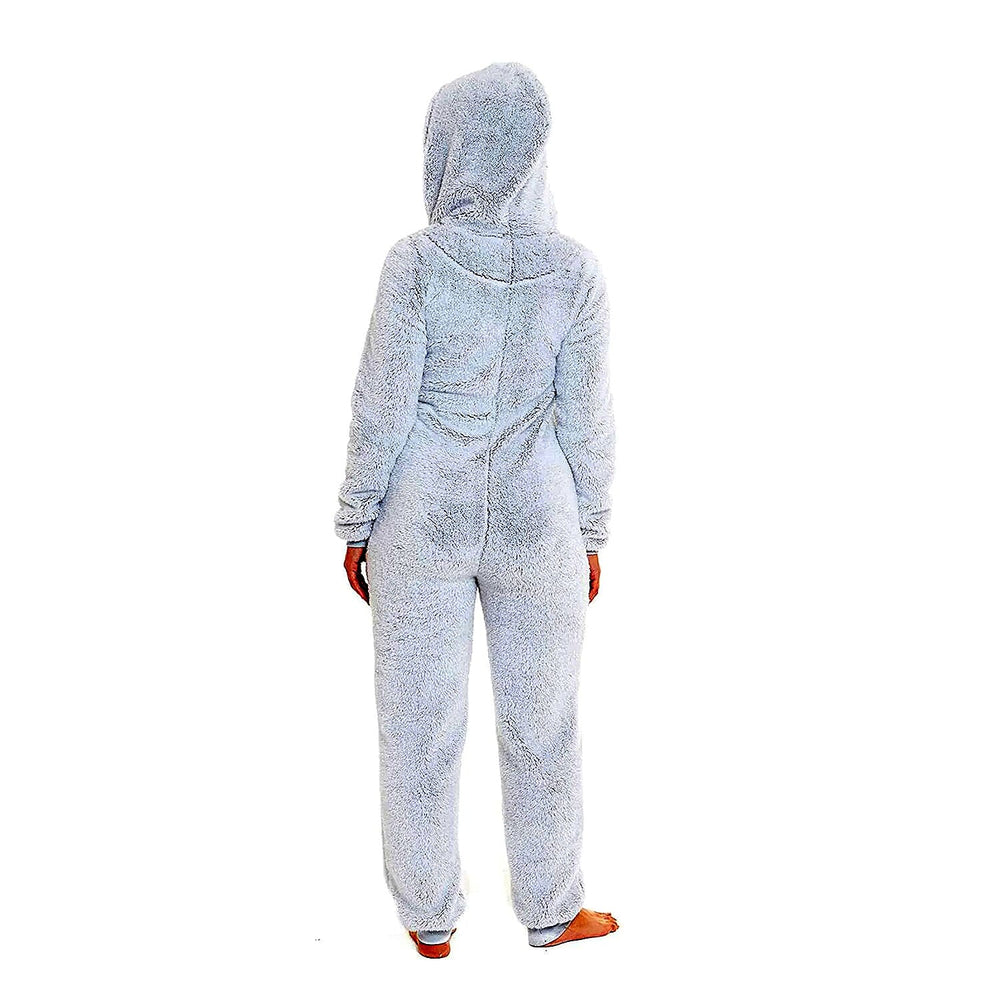 Ladies Cosy Fleece Onesie - Large