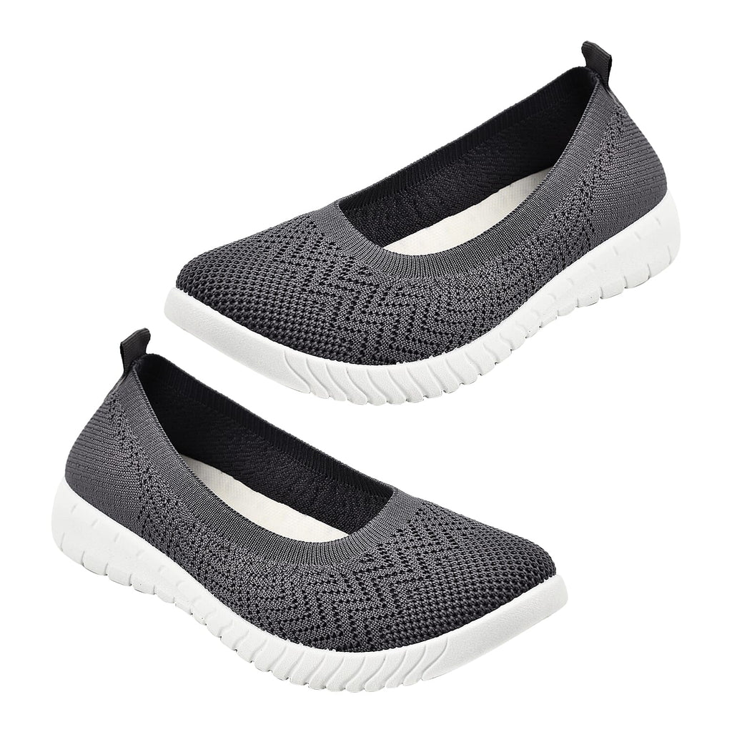 Brand New Launch Daiquiri Slip On Ballerina Pump (Size 6) - Grey