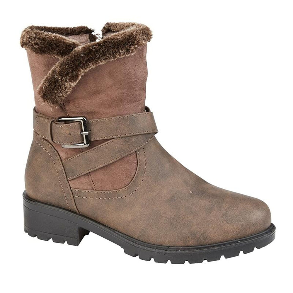 Ladies Shoe (Size 4) - Brown