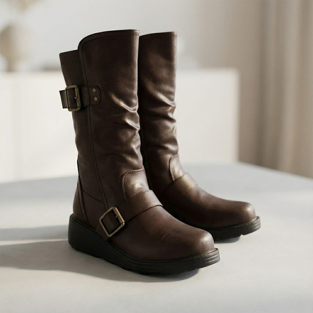 Ladies Shoe (Size 3) - Brown