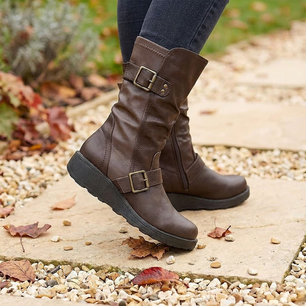 Ladies Shoe (Size 4) - Brown