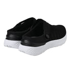 Knitted Vented Ladies Trainer with Rotary Buckle (Size 3) - Black