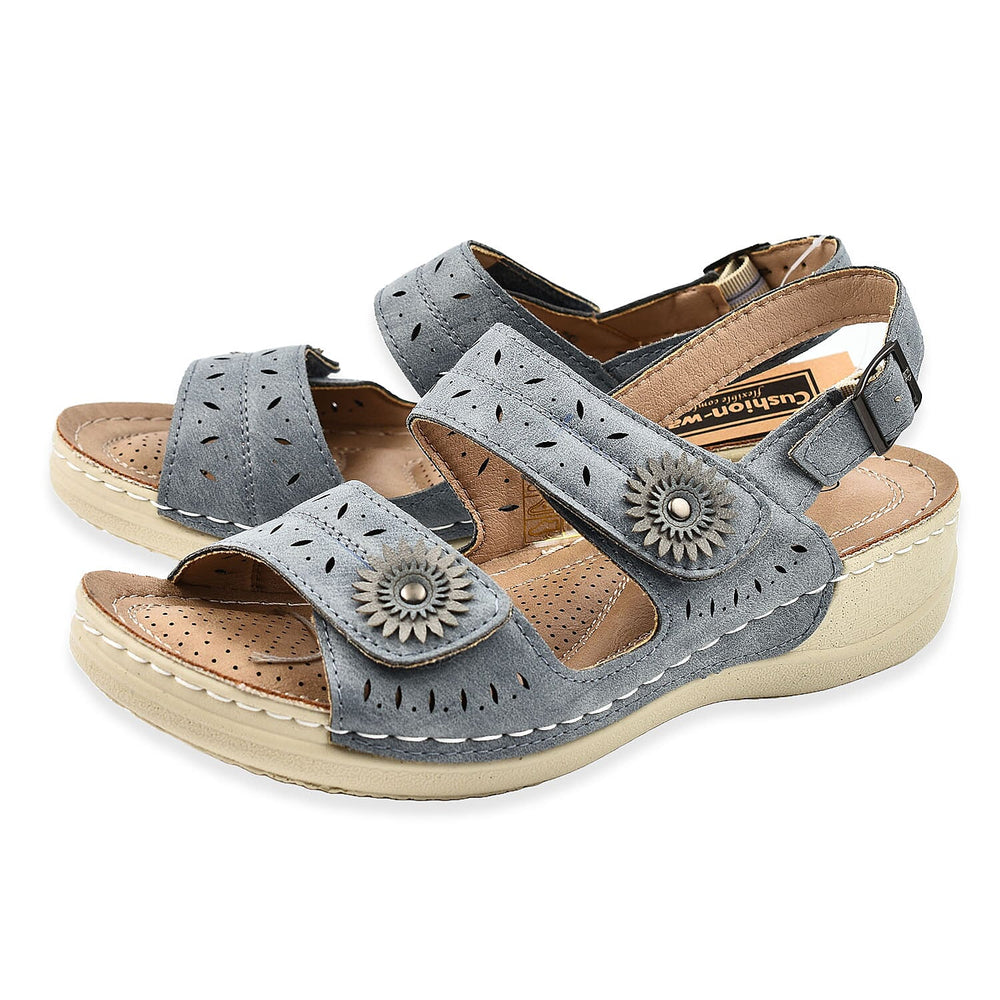 Ladies Sandal (Size 3) - Blue
