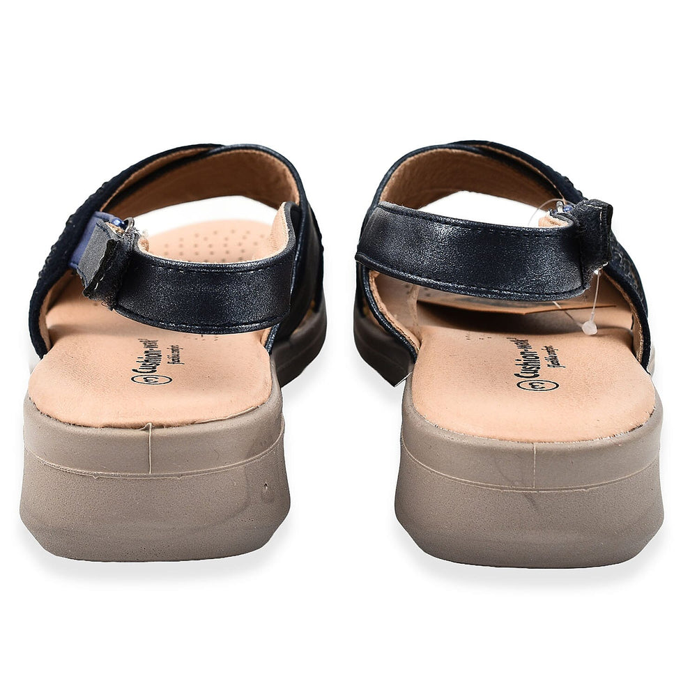 Ladies Sandal (Size 3) - Navy