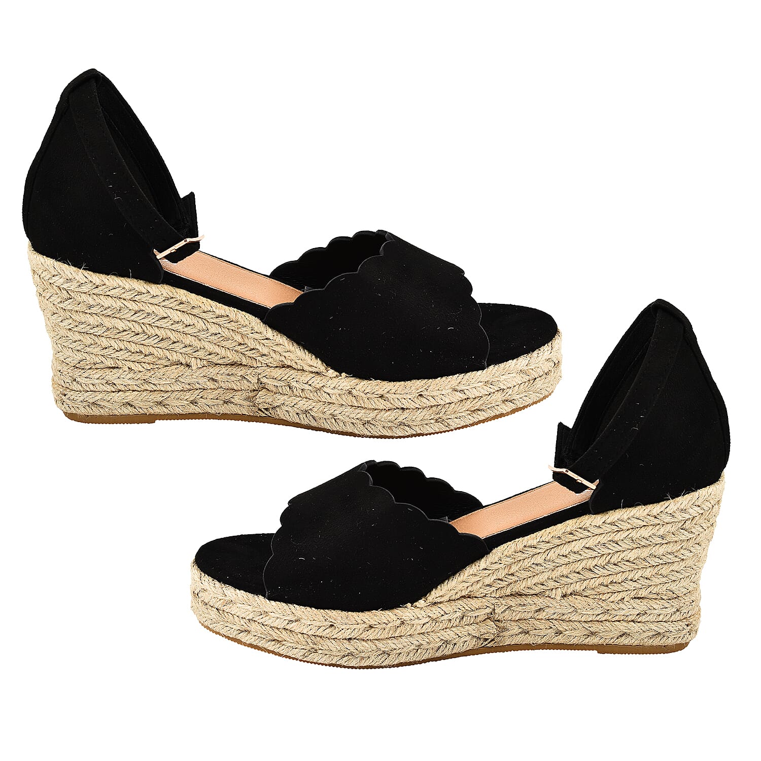 Ladies Sandal (Size 4) - Black