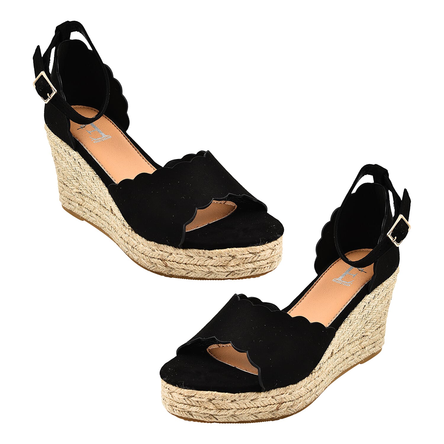 Ladies Sandal (Size 4) - Black