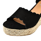 Ladies Sandal (Size 4) - Black