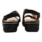 Cushion Walk BECKY Double Touch Bar Sandle (Size 4) - Black