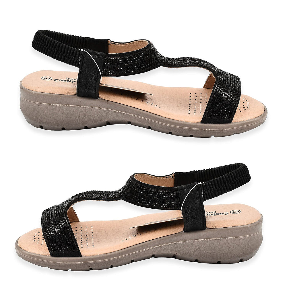 Ladies Sandal (Size 5) - Black