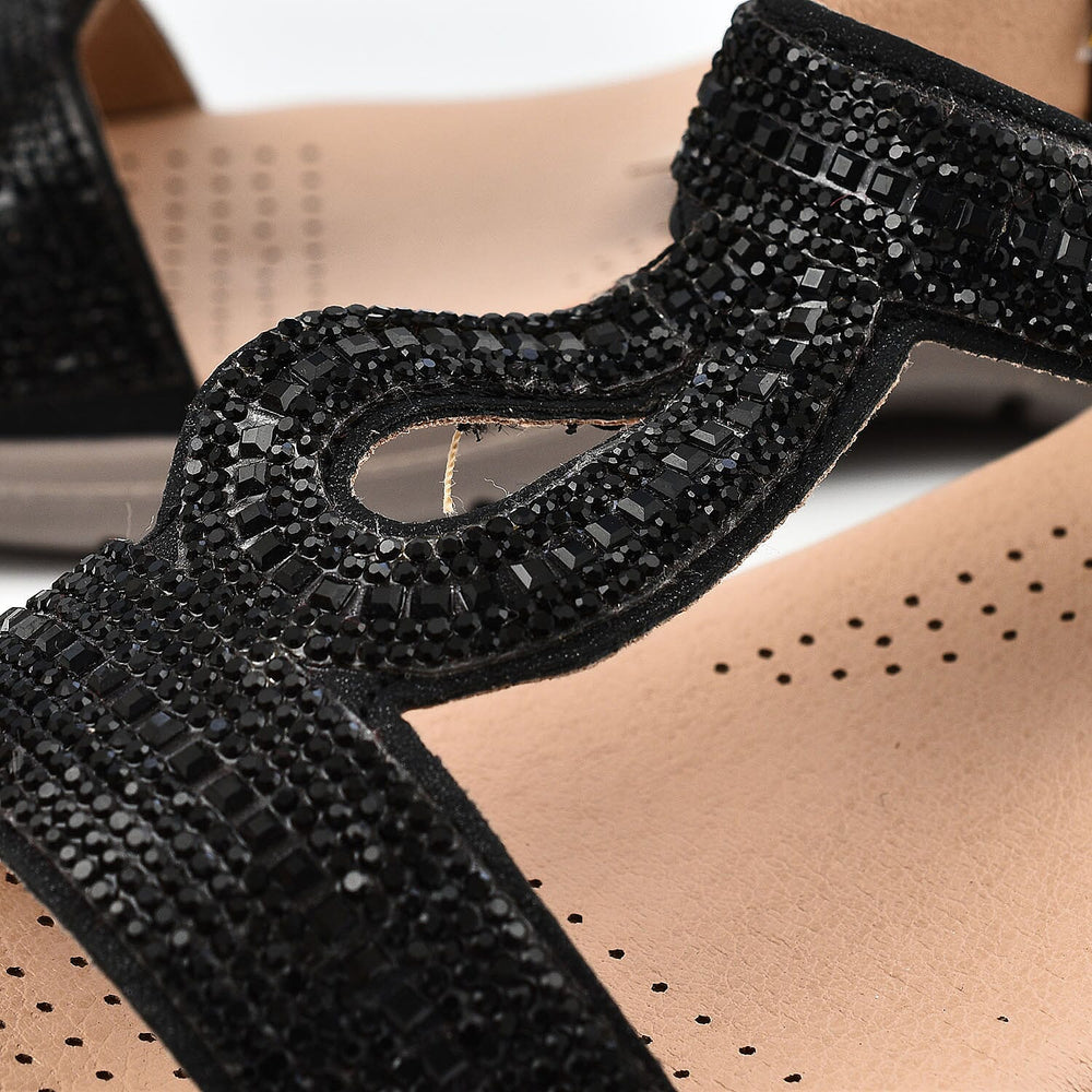 Ladies Sandal (Size 5) - Black