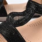 Ladies Sandal (Size 5) - Black