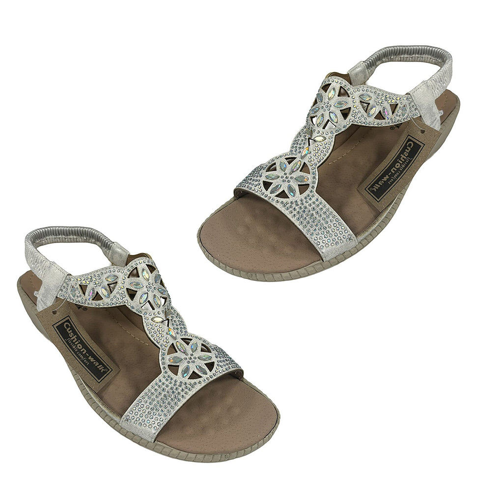 Ladies Sandal (Size 5) - White
