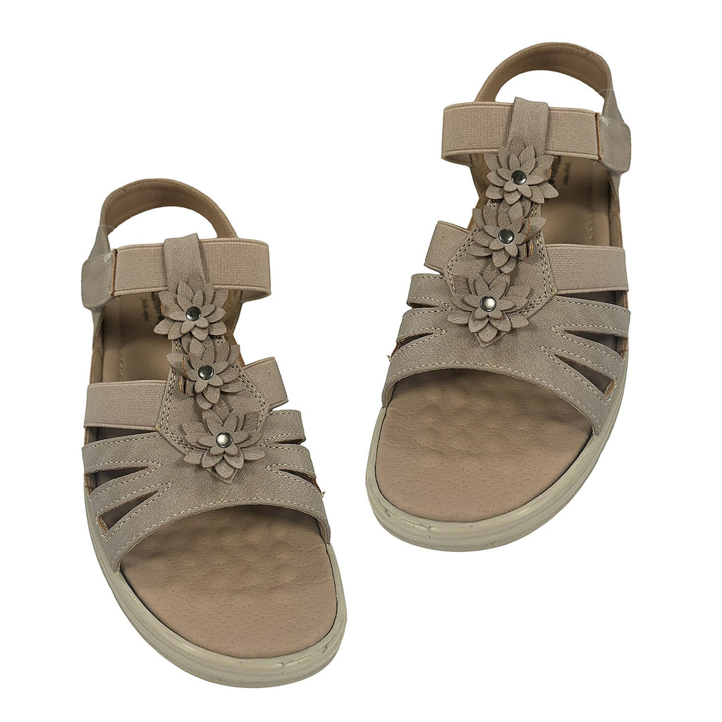 Ladies Sandal (Size 6) - Beige