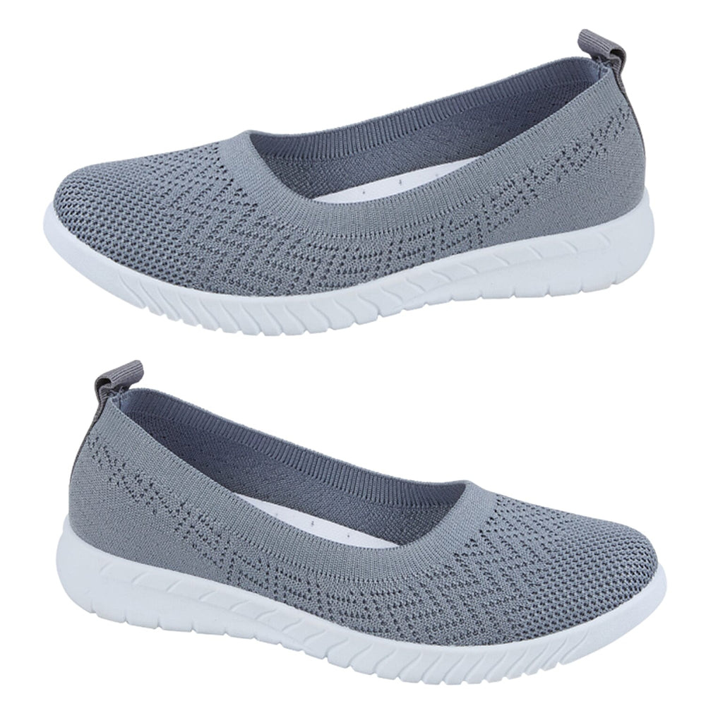Brand New Launch Daiquiri Slip On Ballerina Pump (Size 6) - Grey