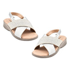 Ladies Sandal (Size 6) - Silver
