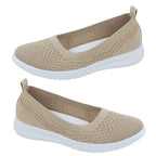Brand New Launch Daiquiri Slip On Ballerina Pump (Size 8) - Beige