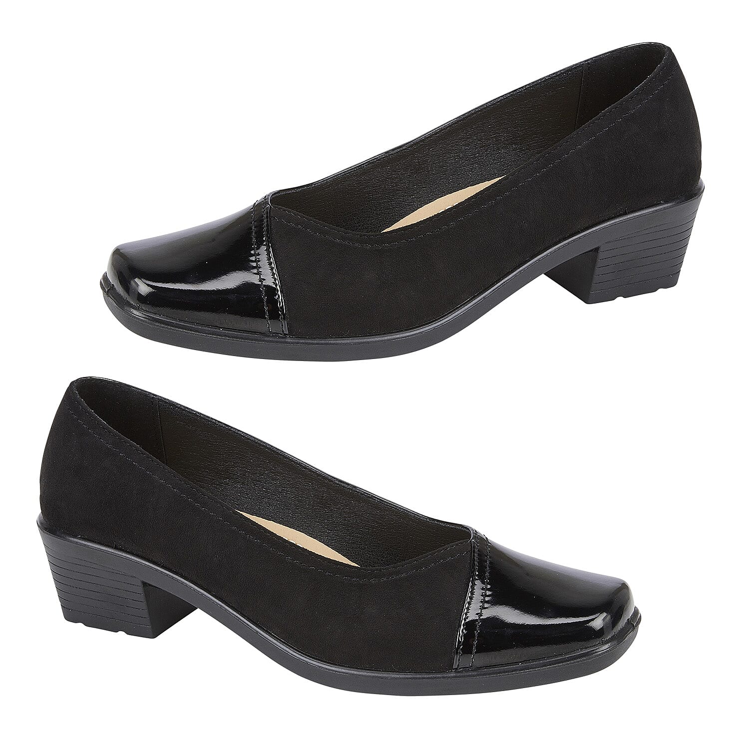 Ladies Shoe (Size 3) - Black